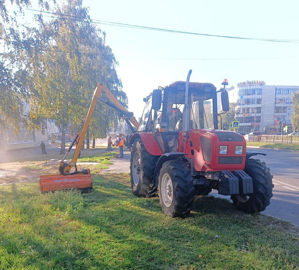На уборку Курска сегодня вышли 104 человека