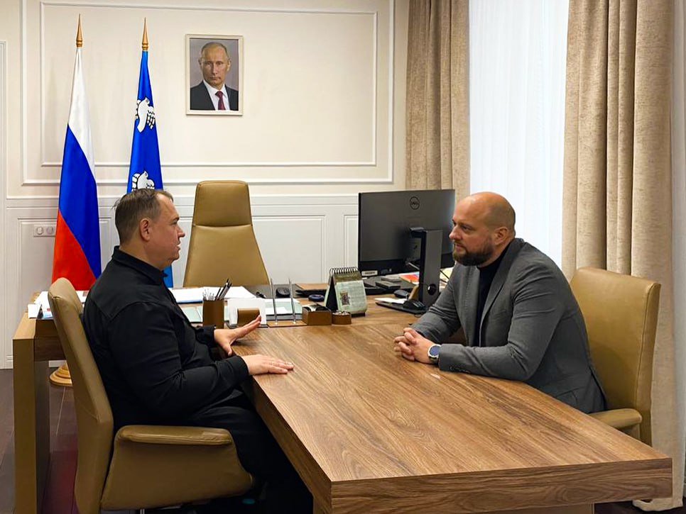 Курск посетил руководитель исполкома партии «Единая Россия» Донецка Алексей Муратов