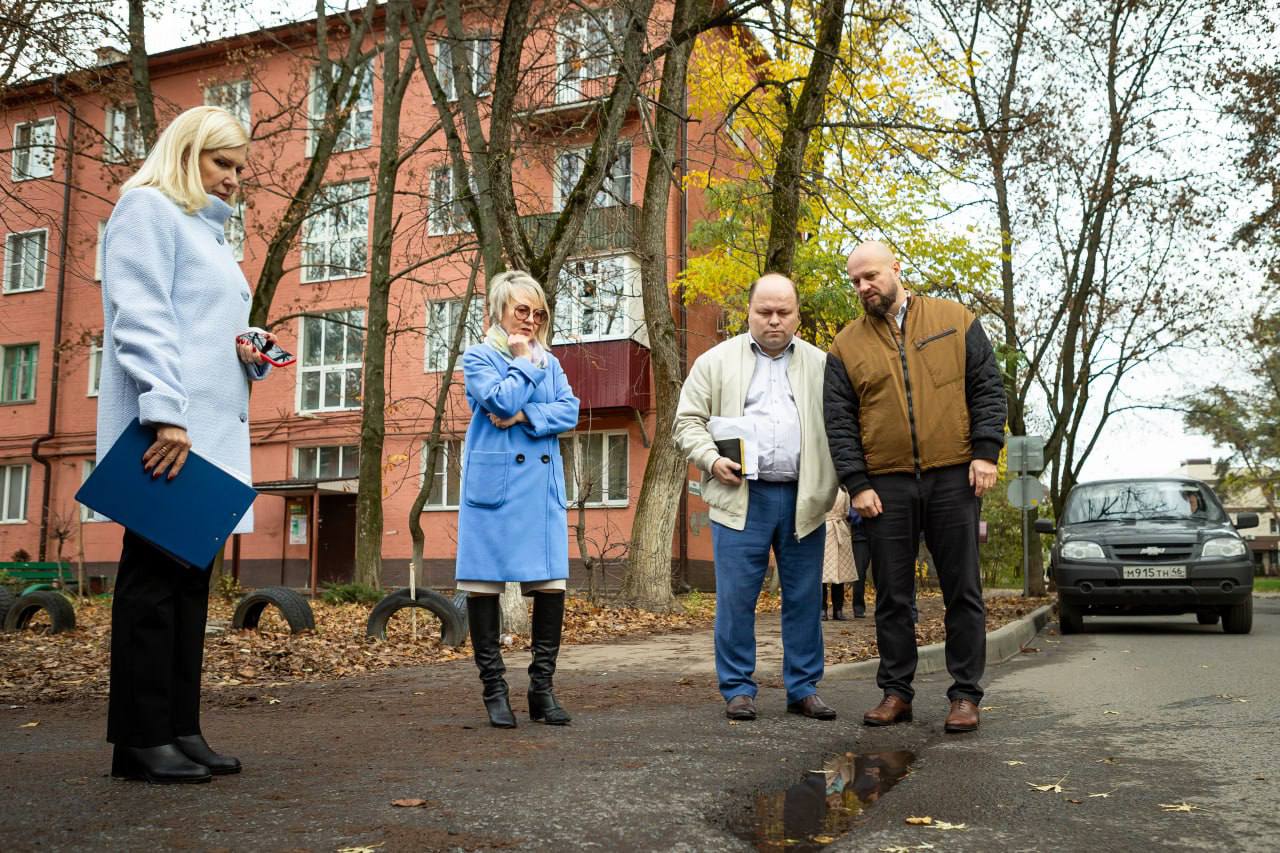В Курске переход к зданию детского сада № 131 планируют перенести в более безопасное место