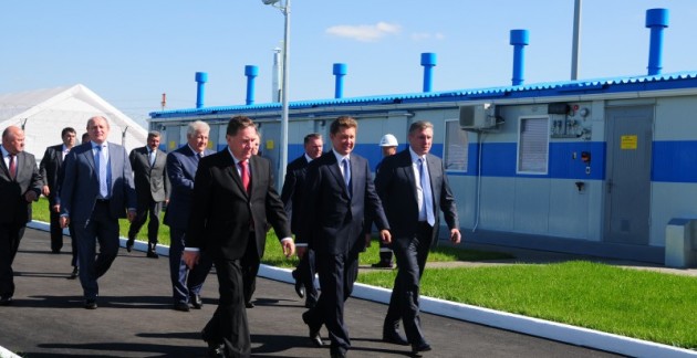 Поддержка Газпрома как фактор развития области и города