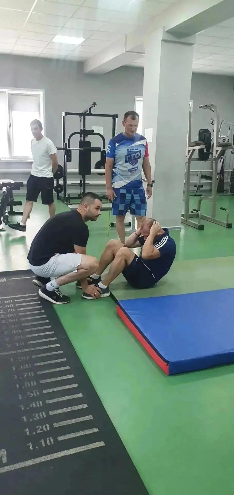 Куряне сдают нормативы ГТО