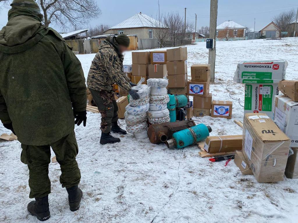 Более 30 наименований гуманитарной помощи доставили мобилизованным из Курской области