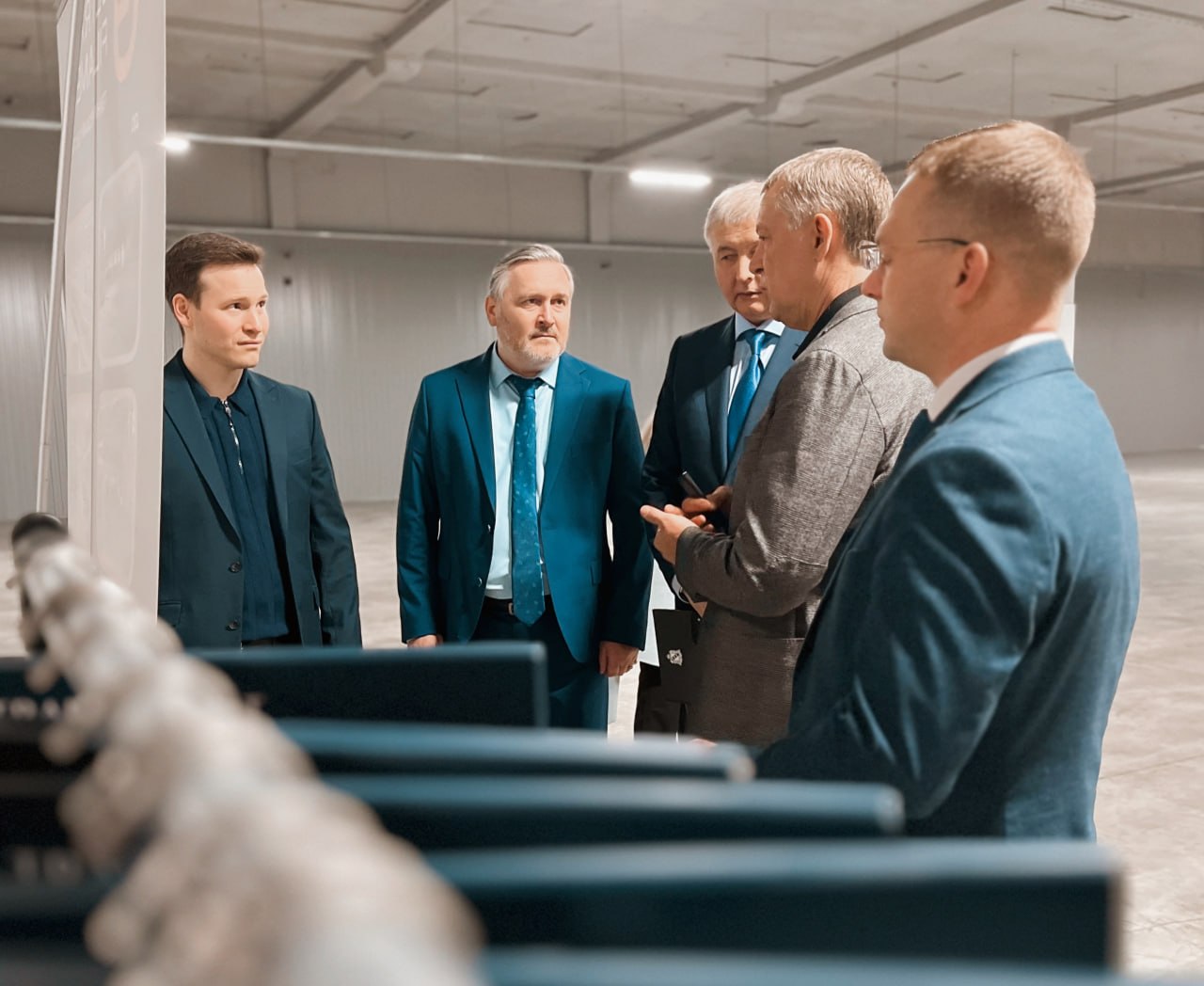 Замгубернатора Курской области осмотрел предприятие  «Союзтекстиль-СТ»