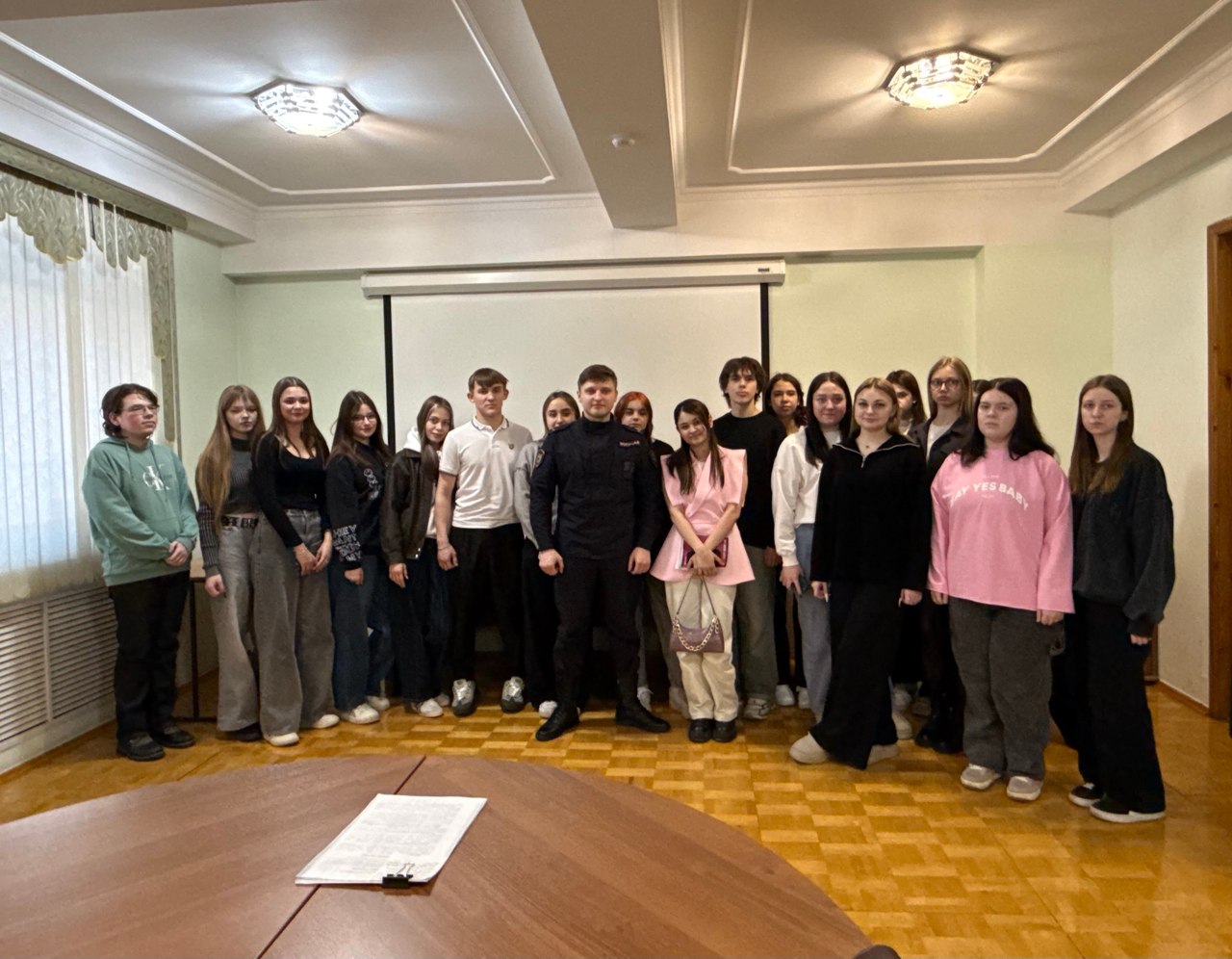 Полицейские рассказали студентам Курского ГАУ о главных уловках мошенников