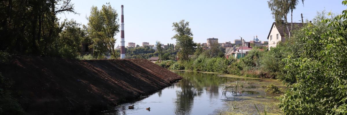 В Курске продолжится расчистка реки Сейм и протоки Кривец