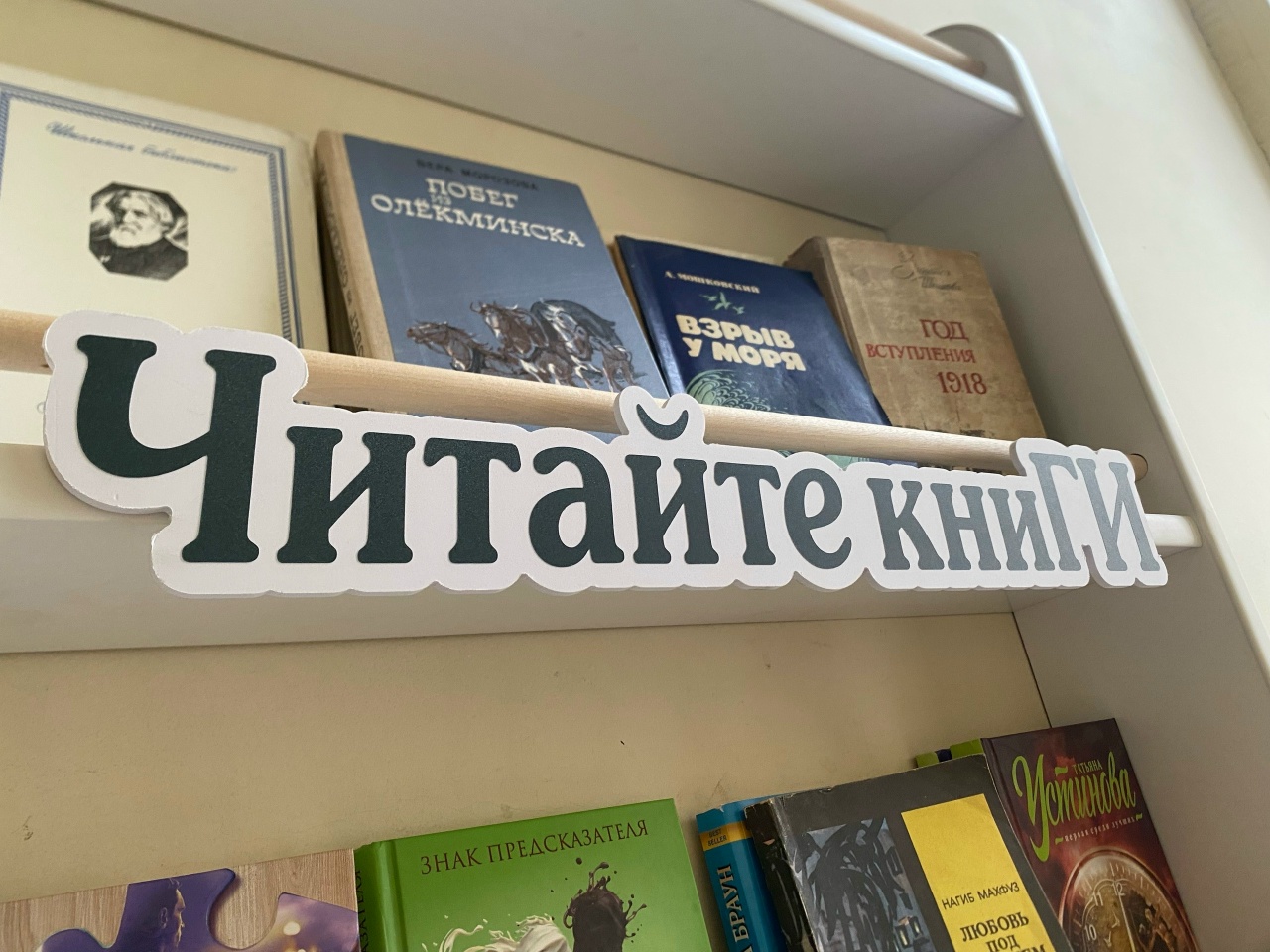 В Курске полка для книгообмена «Городских известий» пополняется новыми книгами
