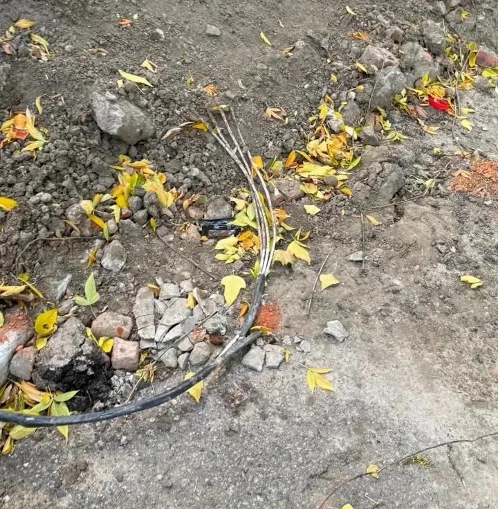 В Курске восстановили поврежденный участок сети уличного освещения