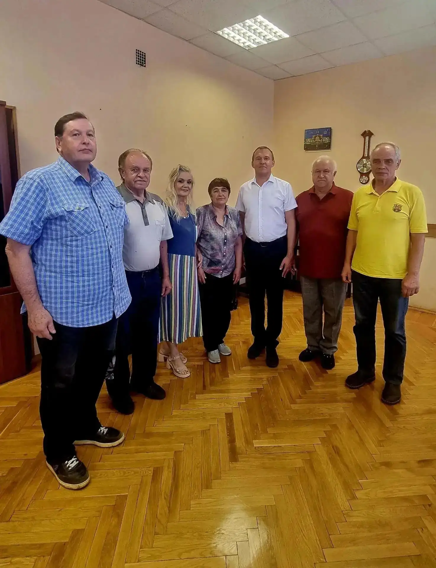 В Курске прошла встречали со спортсменами-любителями серебряного возраста
