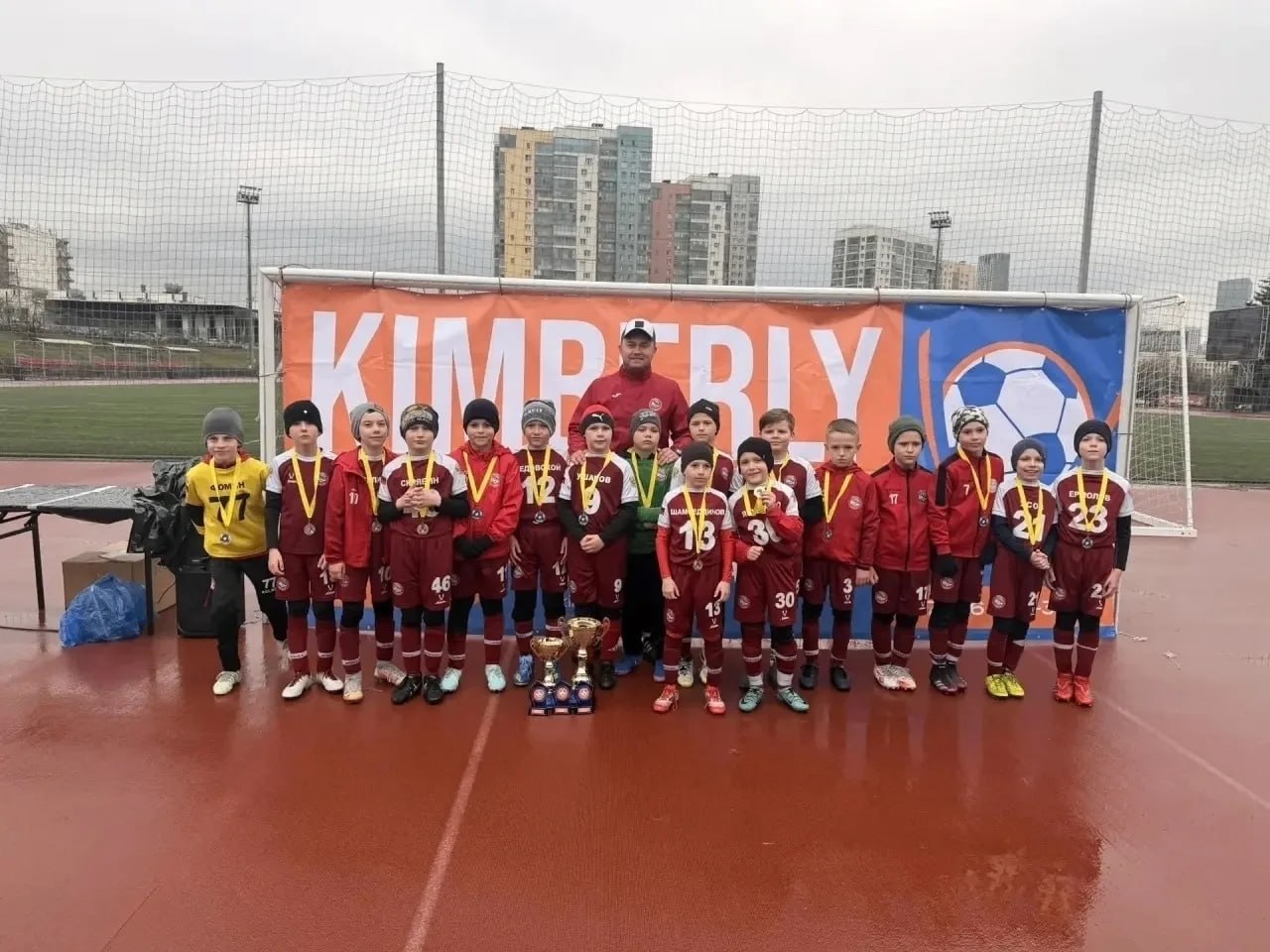 Курская команда «Спортивной школы № 4» выиграла первое место в детской Лиге чемпионов Кимберли