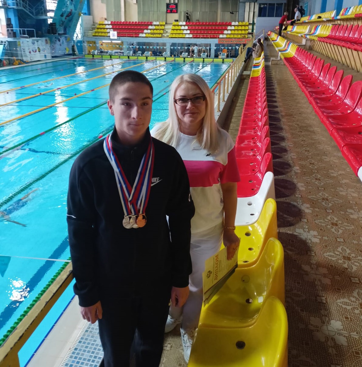 Курский пловец завоевал пять медалей на Первенстве России по плаванию