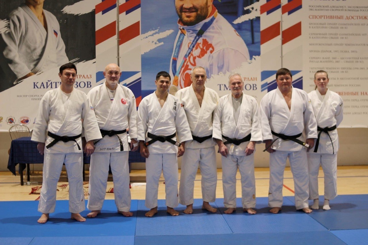 В Курске прошёл мастер-класс от легенд российского дзюдо
