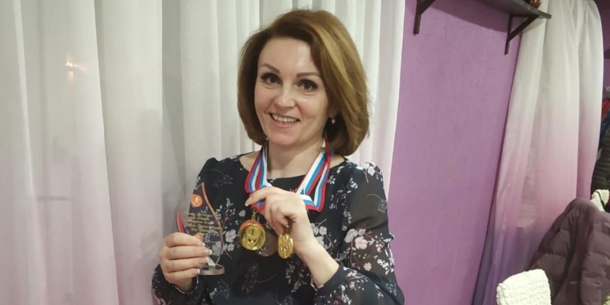 Курянка завоевала три золотые медали на первых Всероссийских играх Паркинсона