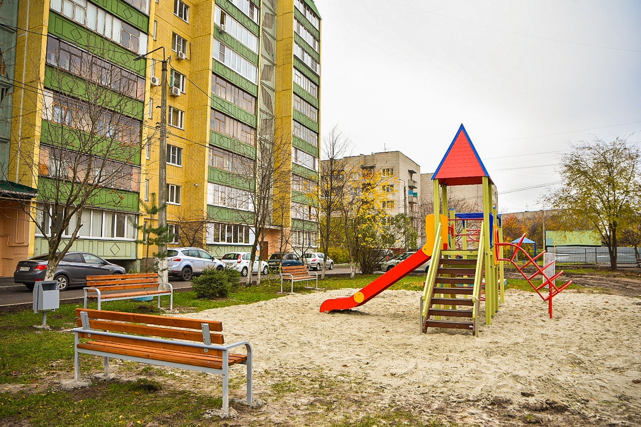 В Курске благоустроят 10 игровых площадок