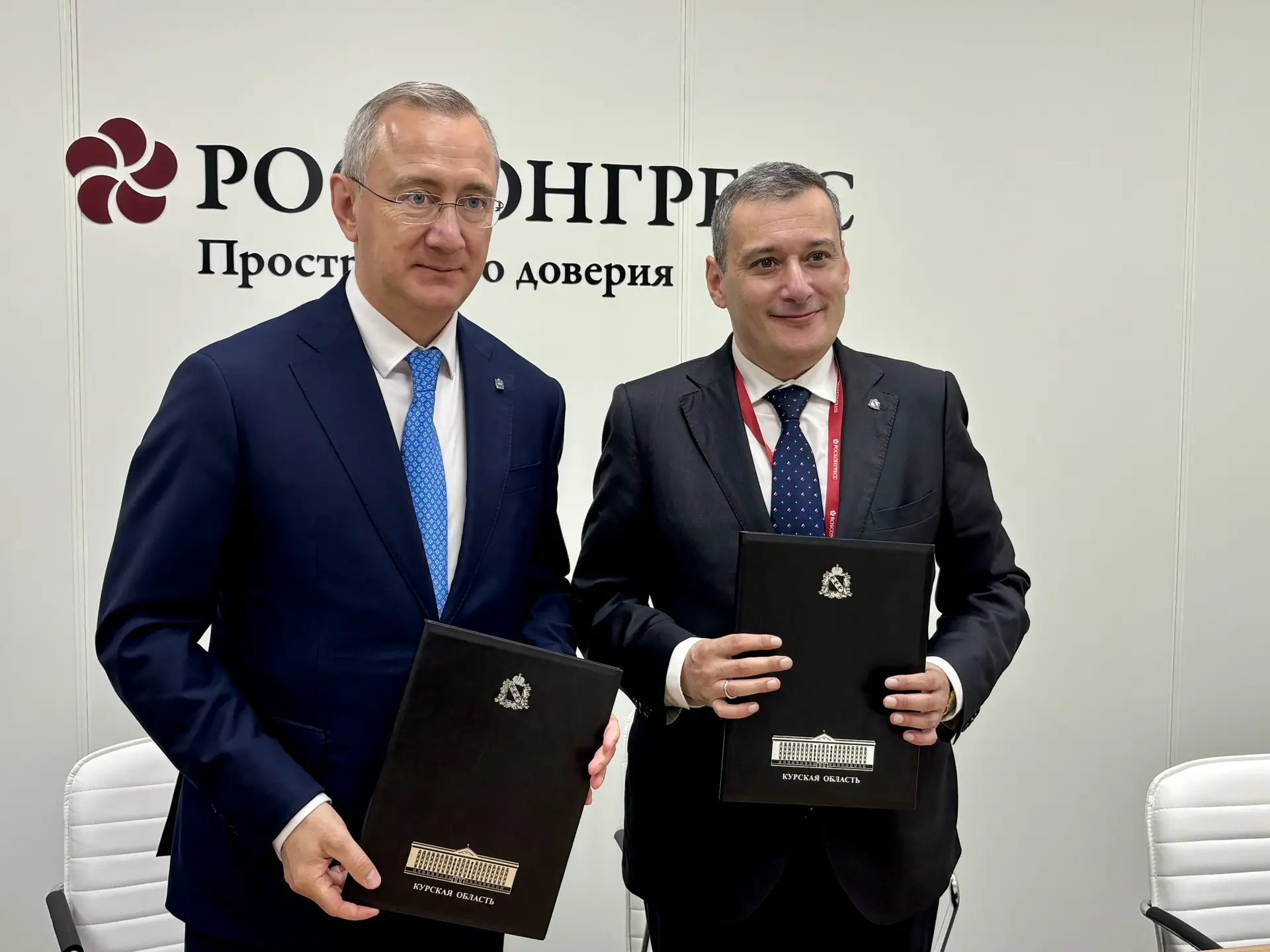 Курская область продолжит сотрудничество с Калужской областью