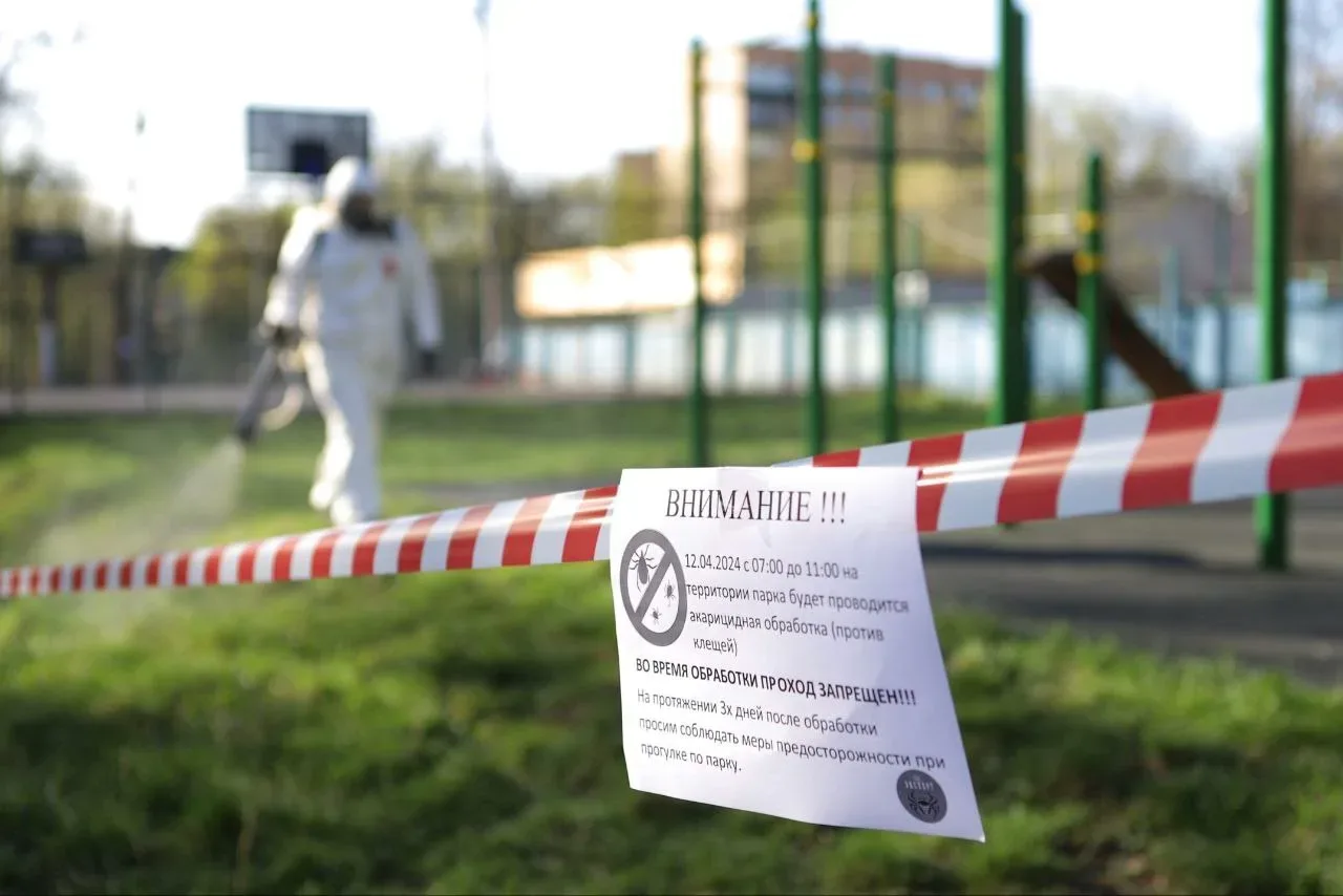 В Курске 21 апреля обработают от клещей четыре общественных пространства