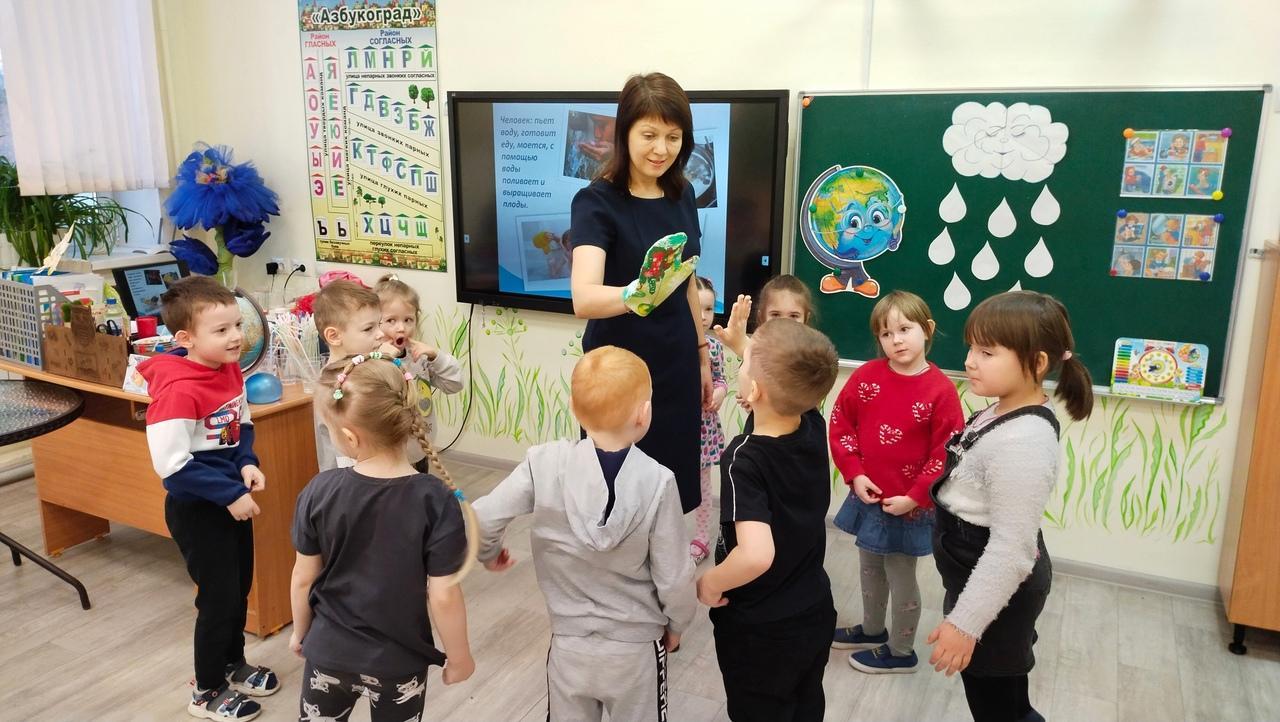 В Курске для дошкольников проводятся занятия в объединении «Эко-мир»