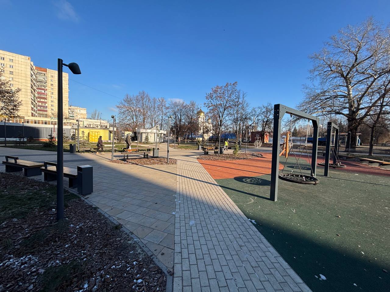 В Курске приводят в порядок общественные пространства