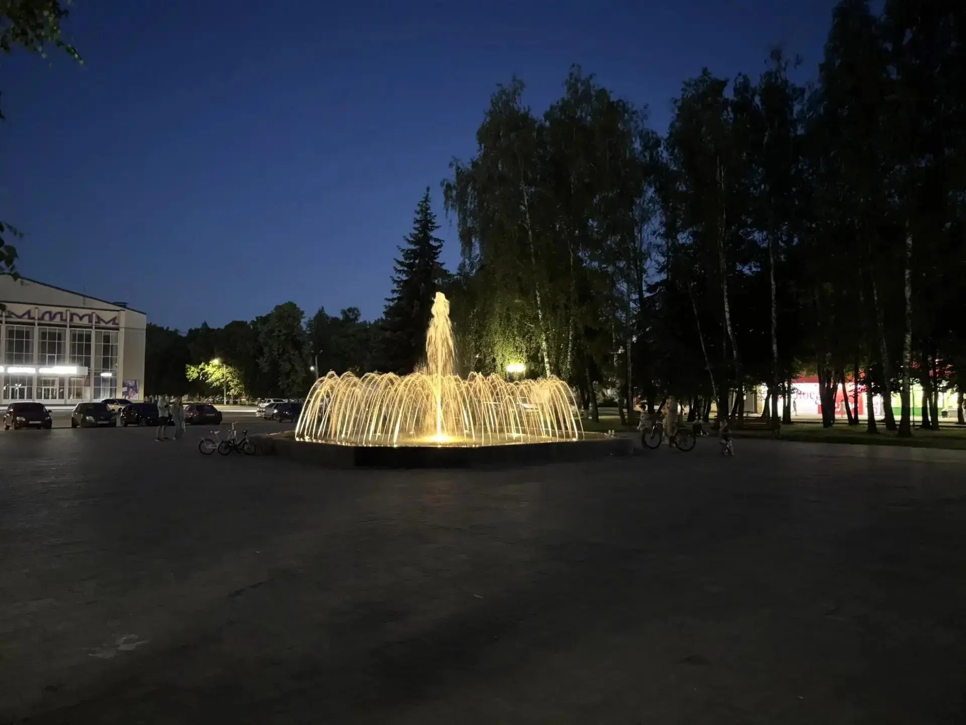 В Курске закрыли на ремонт фонтан парка имени Рокоссовского