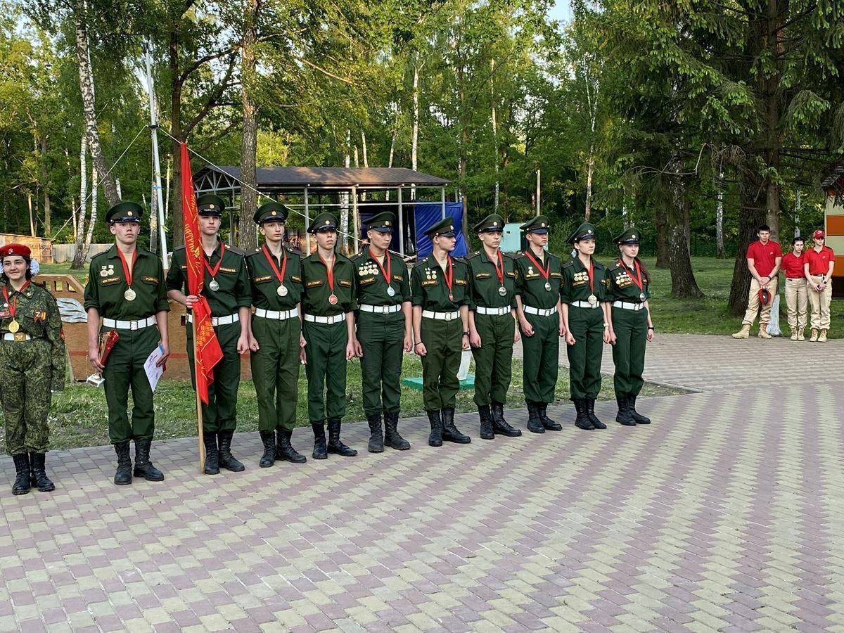 Курские школьники заняли второе место в военно-спортивной игре «Победа»