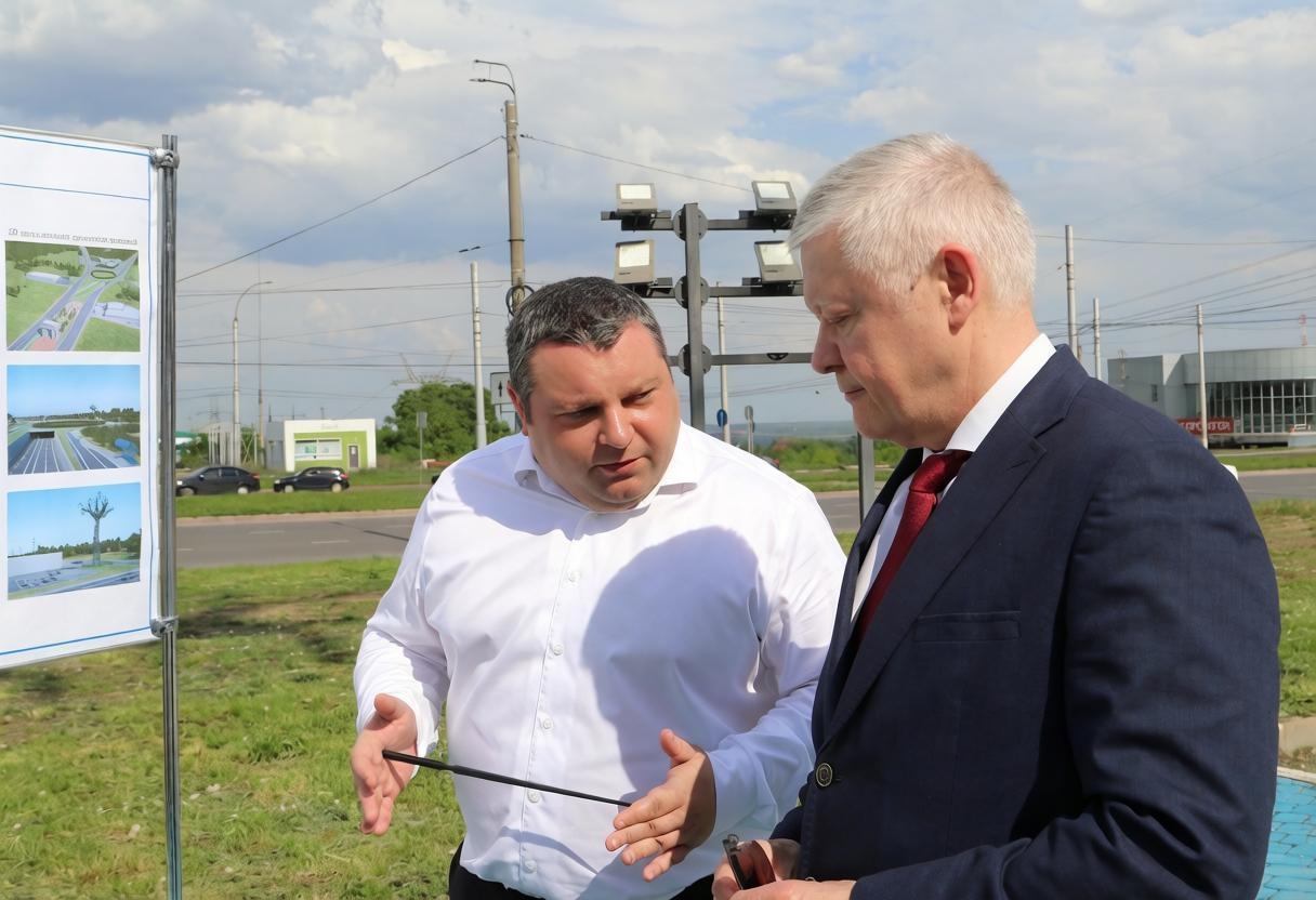В Курске возобновят строительство 3,8 км транспортной развязки на Карла Маркса