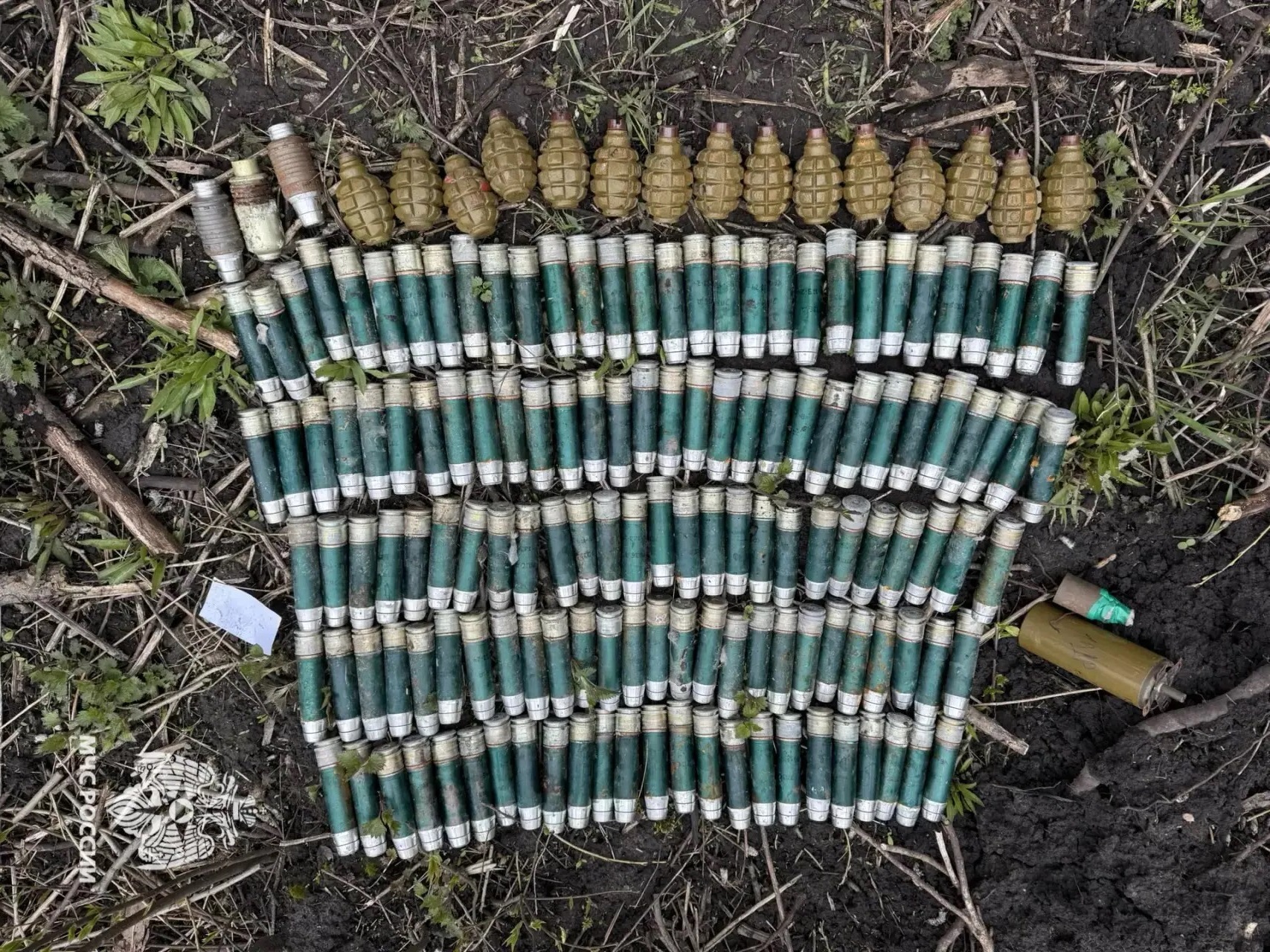 В Курской области за неделю обезвредили 2 тысячи взрывоопасных предметов