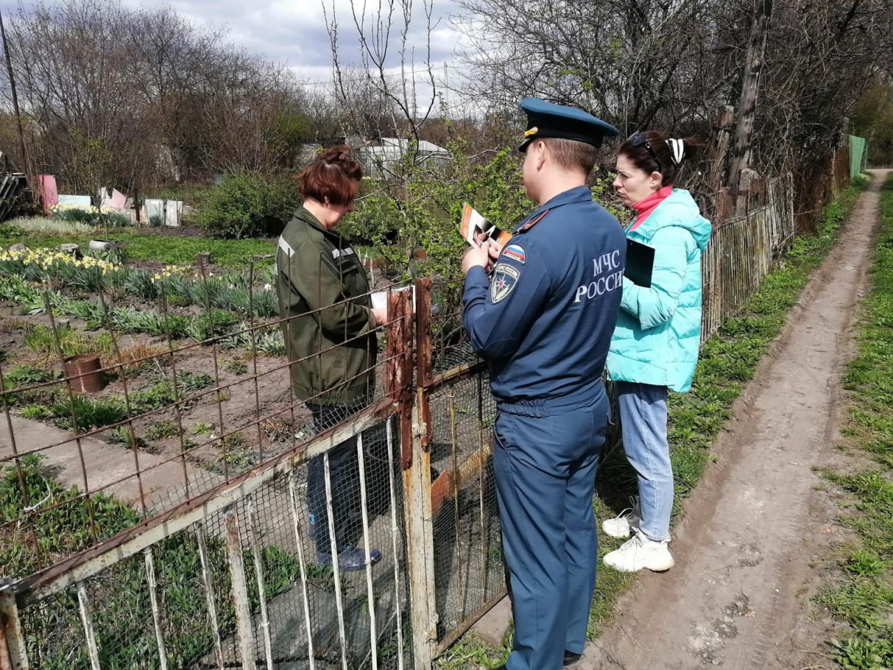 В Курске на выходных прошли профилактические рейды по вопросам поджогов сухой травы