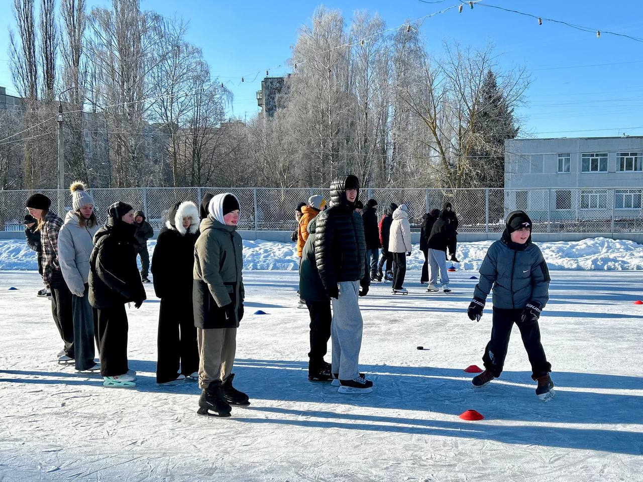 В школе №52 Курска начались «Веселые старты»