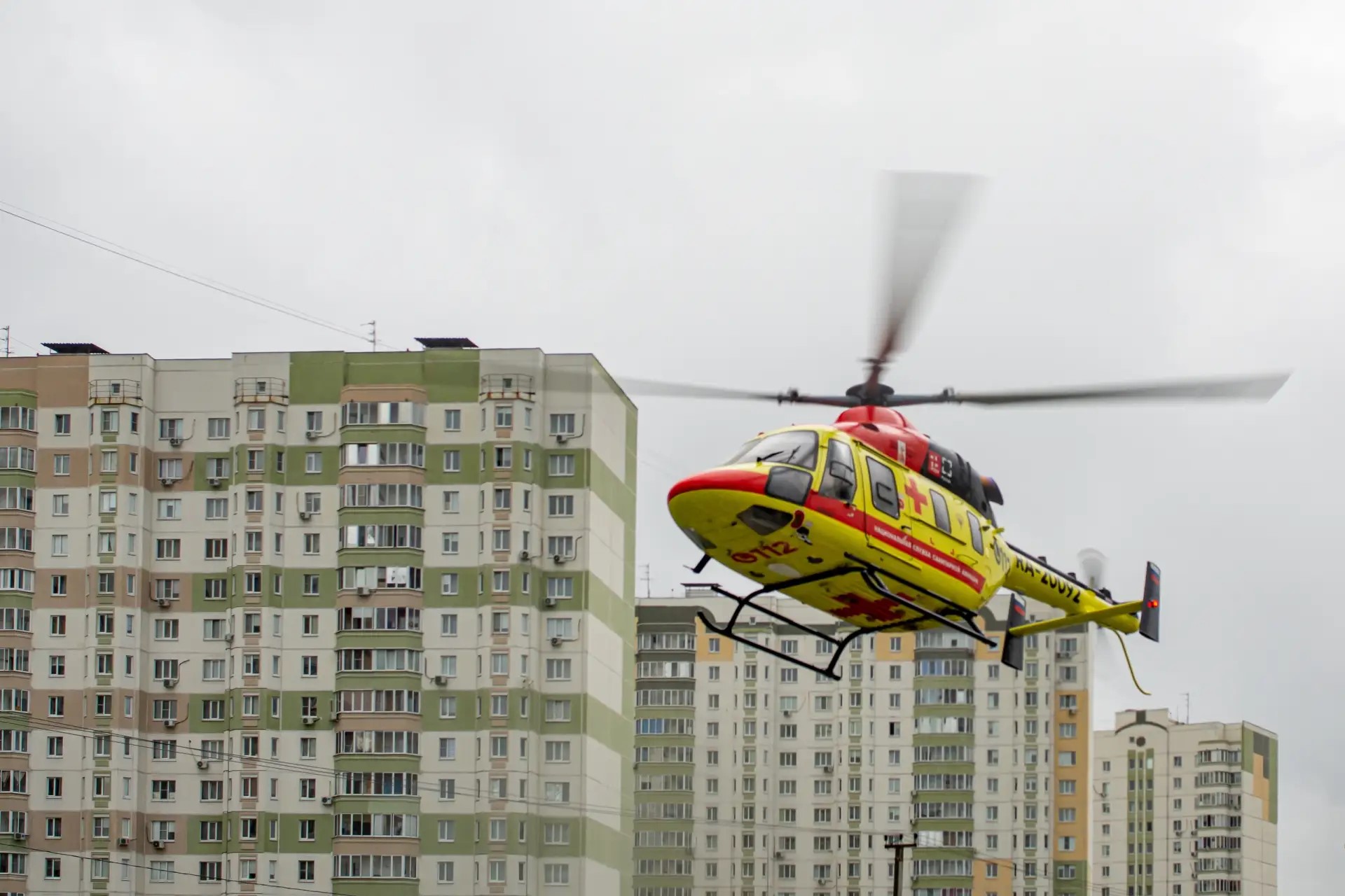 В Курской области санитарный вертолет совершил 48 вылетов с начала года