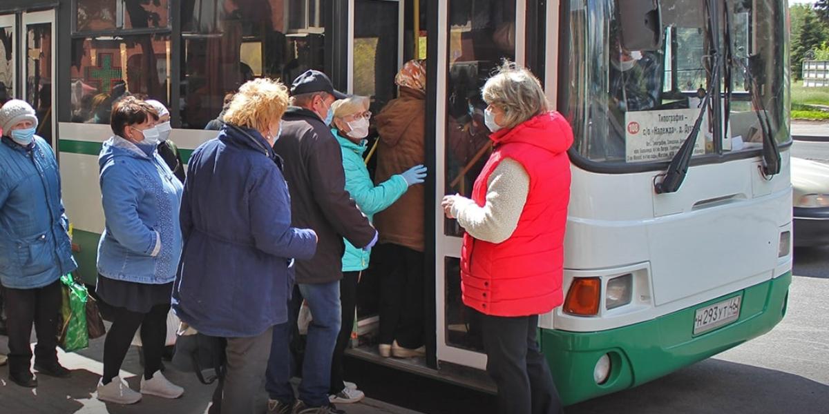 В Курской области дачные автобусы начнут курсировать с 16 апреля