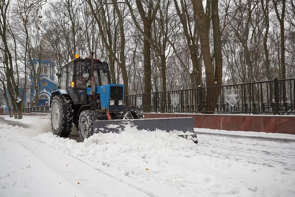 В Курской области с вечера 13 декабря ожидается сильный снегопад