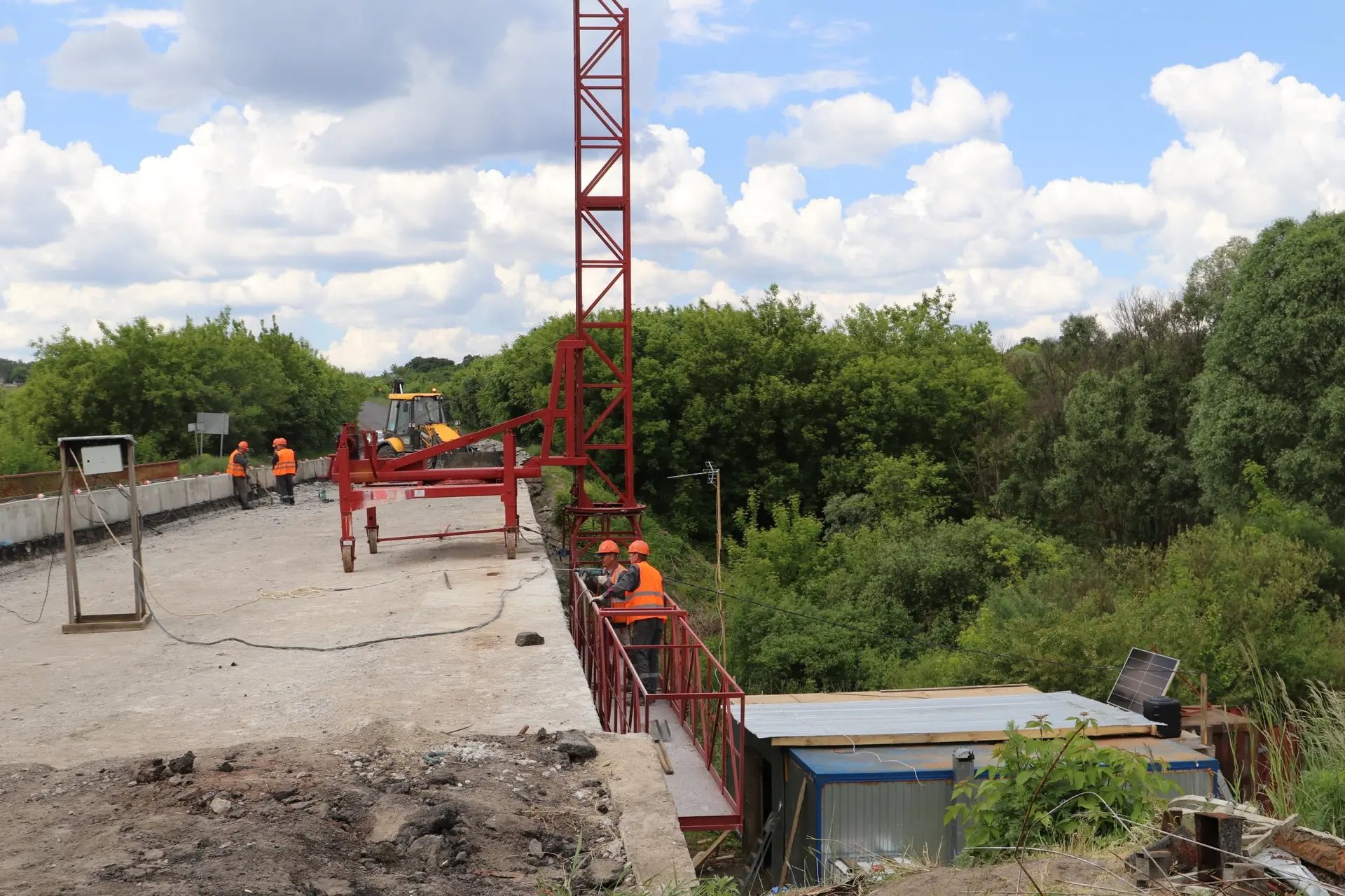 В Курской области на автодороге «Крым» – Иванино стартовал ремонт моста