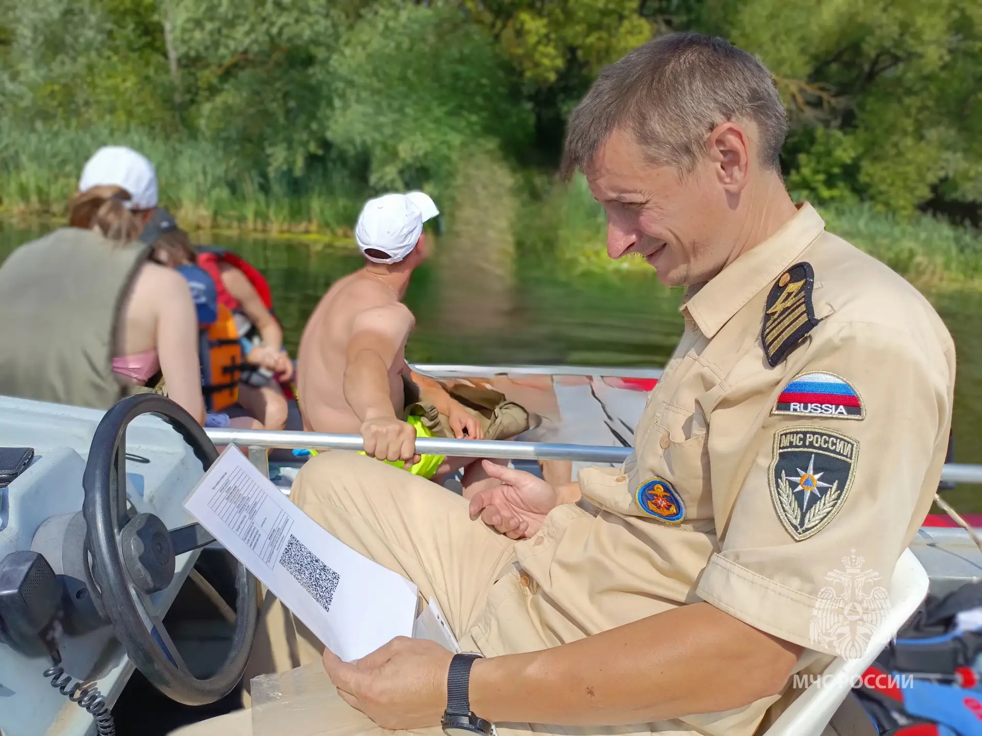 Сотрудники МЧС в Курской области оштрафовали 17 человек за нарушения правил безопасности на воде