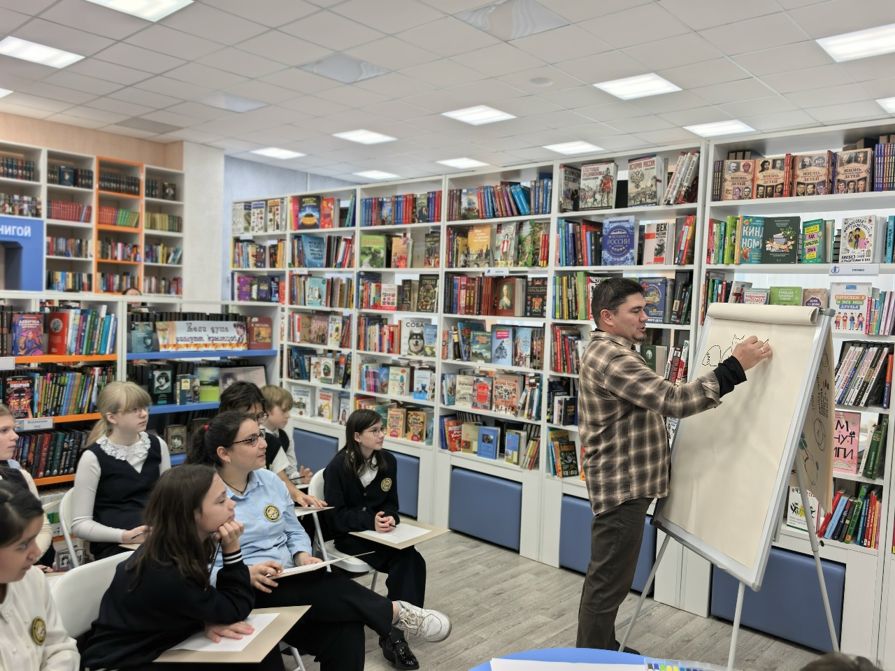 К курским школьникам прилетела необычная «ворона»