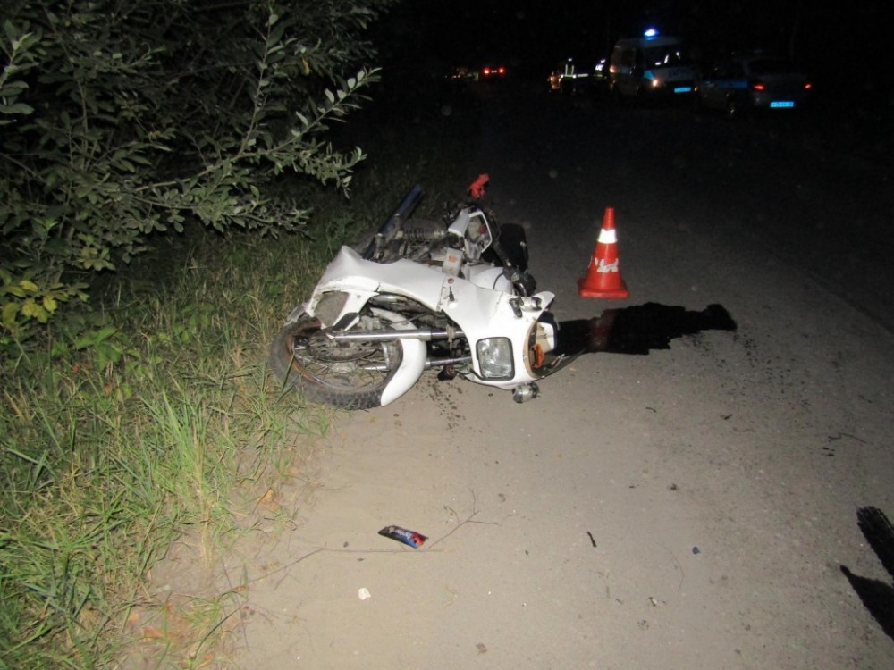 В Курске в аварии пострадал 19-летний мотоциклист