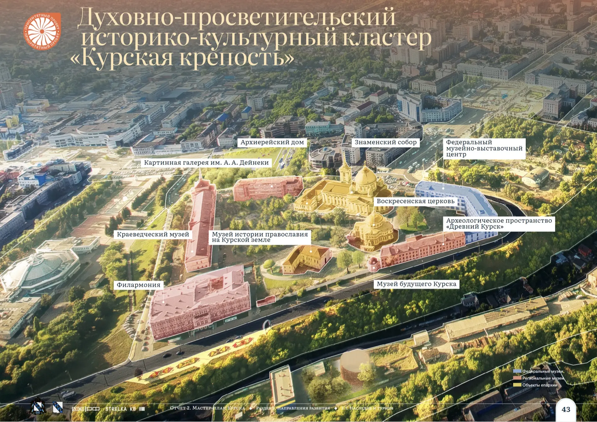 Александр Хинштейн рассказал о главных проектах мастер-плана по подготовке к 1000-летию Курска