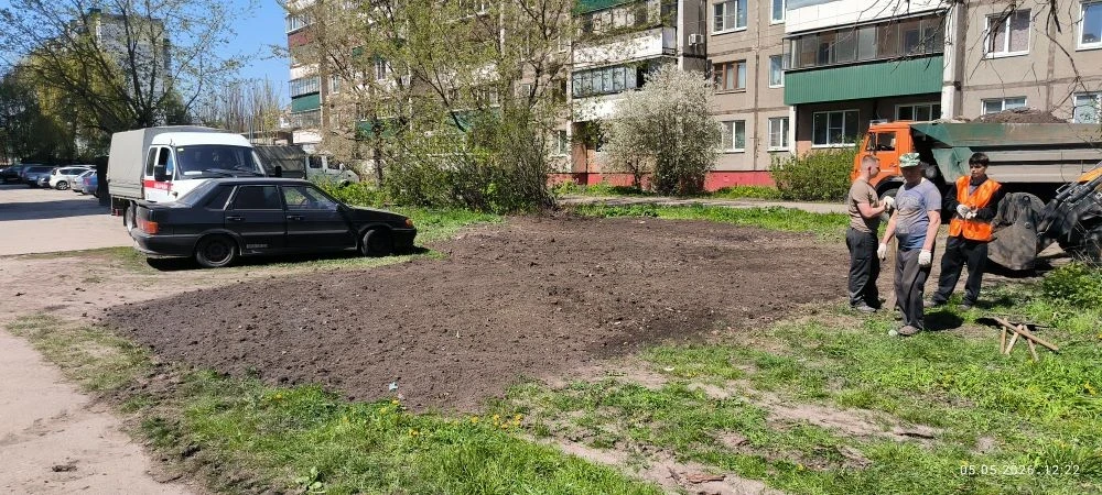 На ПЛК в Курске восстановили грунтовое покрытие после земляных работ