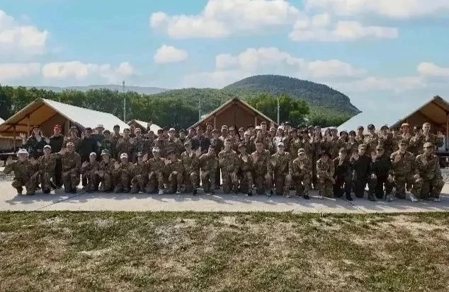 Курские юнармейцы Поста №1 приняли участие в программе «Защитник Отечества» на черноморском побережье