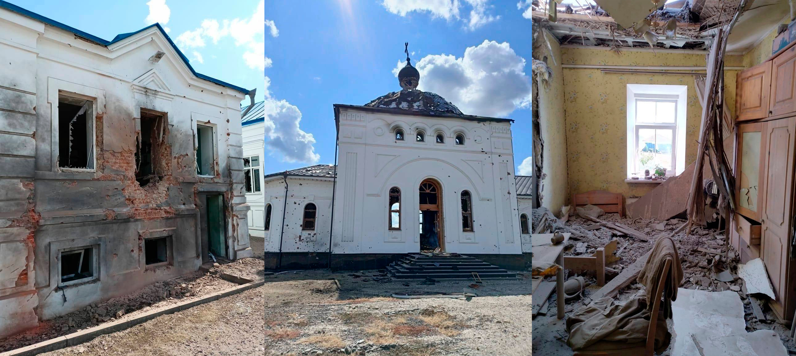 Обстрел горнальского монастыря. Обстрел горнальского монастыря