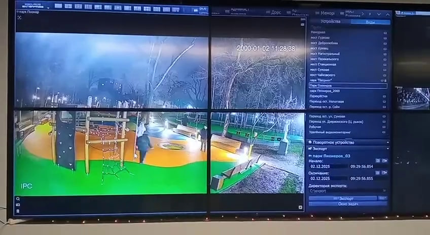 В Курске заработали камеры видеонаблюдения
