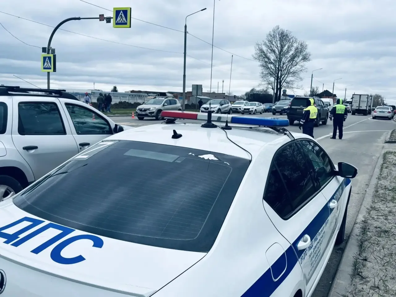 На Радоницу в Курске сотрудники ГАИ усилили контроль за дорогой