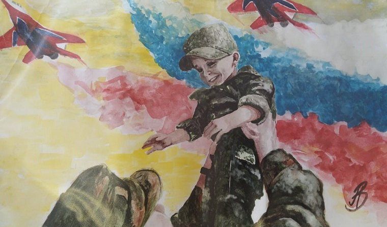Открытки юных курян вошли в выставку Музея Победы