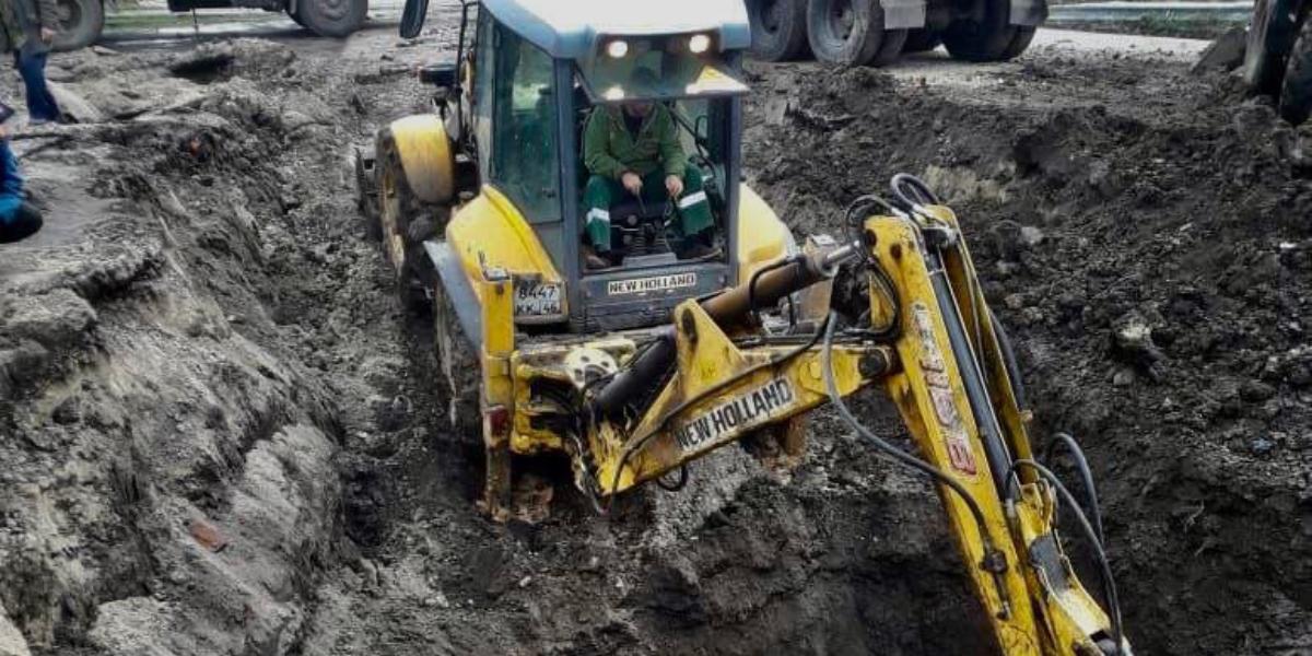 В Курске строят новый канализационный коллектор
