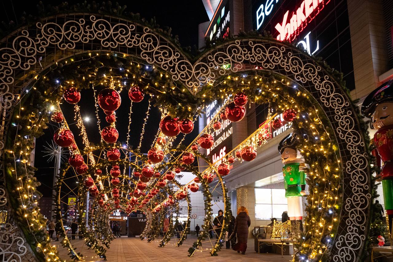 Курск преображают к Новому году