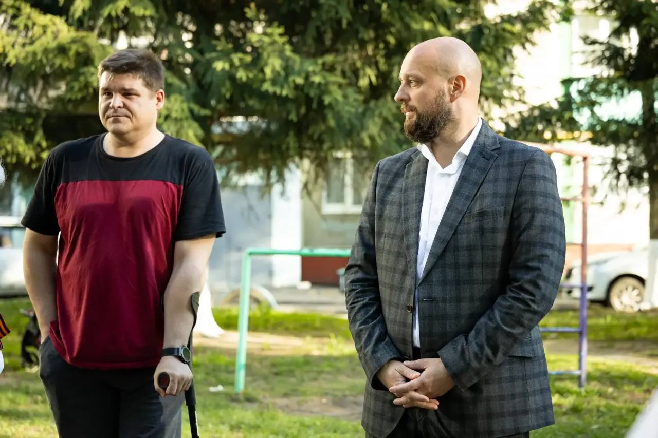 Глава  Курска сегодня провёл встречу с проживающими в доме №24 по Орловской улице