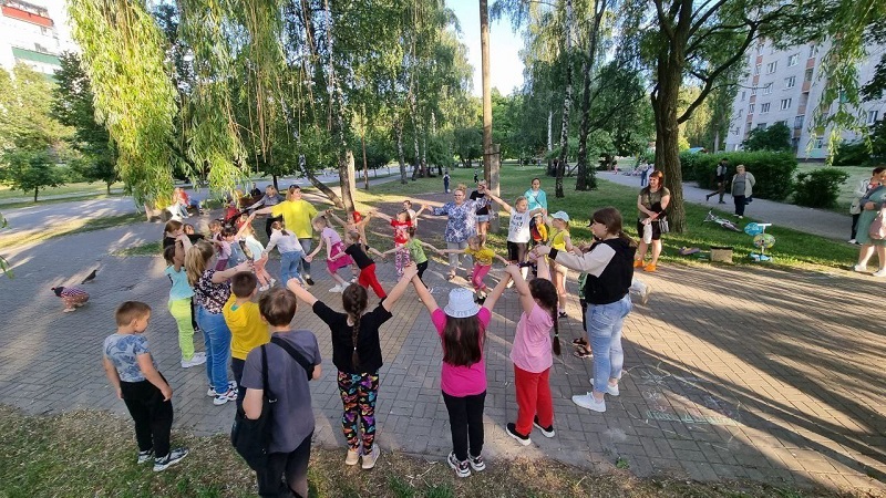 В Курске прошли детские спортивные соревнования «Аллея игр»