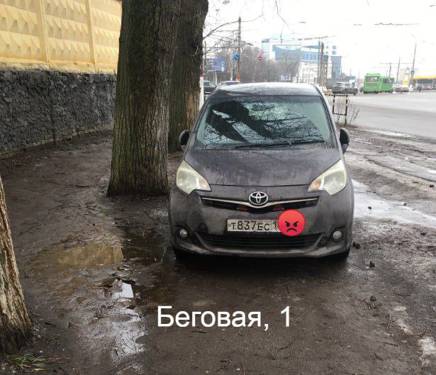 В Курске продолжают распространять фото  владельцев автомобилей, припарковавших транспортные средства в запрещённых зонах