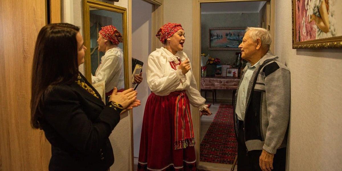Участник Курской битвы отметил 100-летие
