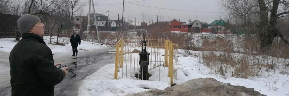 В Железнодорожном округе Курска обследовали возможные зоны подтопления