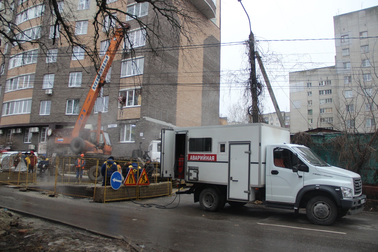 В Курске в дома на улице Павлуновского дали отопление и горячую воду