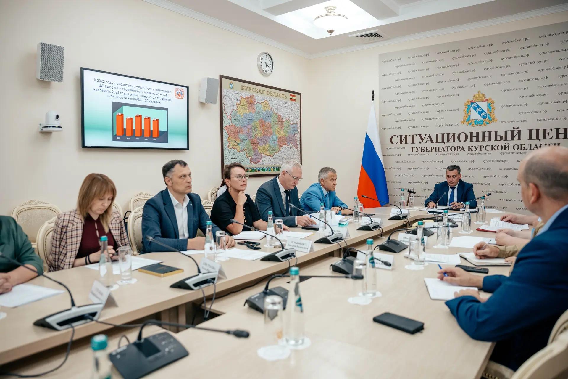 Курская область оказалась в числе 11 регионов с низким уровнем смертности в ДТП